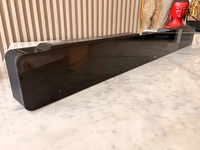Bose Smart Soundbar and Subwoofer with Glass Top