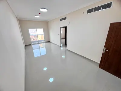 Brand new 1BHK in Al Jurf 3 near China Market, balcony, open view and built-in wardrobes.