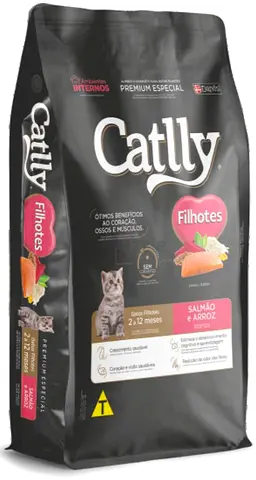 Catlly Salmon Rice Kitten Dry Food - 10kg