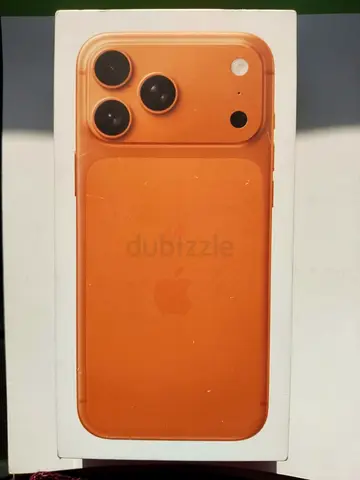 iPhone 17 pro max | Orange | With box in original condition