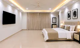 NO COMMISSION, DIRECT FROM OWNER, PRIVATE ROOM, PRIVATE WASHROOM,FULLY FURNISHED,DXB/SHJ BORDER AREA