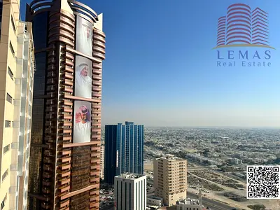 Hot Deal 1 BHK for sale in Ajman One Tower-city View