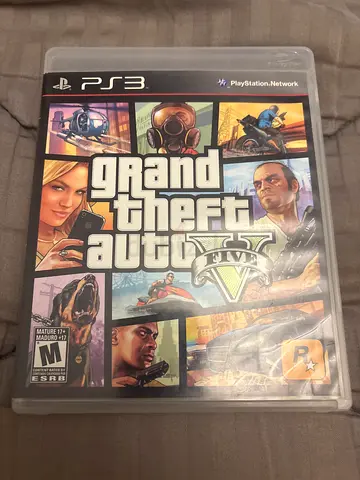 Grand Theft Auto V (GTA V) - PS3 (Original Case)