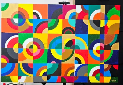 Original Abstract Acrylic Painting on Canvas | Modern Wall Art