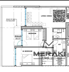 Paid Only | 2BR + Terrace | 1900 Sq.Ft.