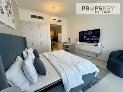 Fully Furnished Studio || High Floor || 4 Payments || VACANT