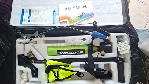 Underwater Sea Scooter / Diver Propulsion Vehicle with Case and Accessories