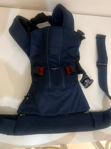 Babybjörn-style Ergonomic Baby Carrier - Navy Blue, Good Condition