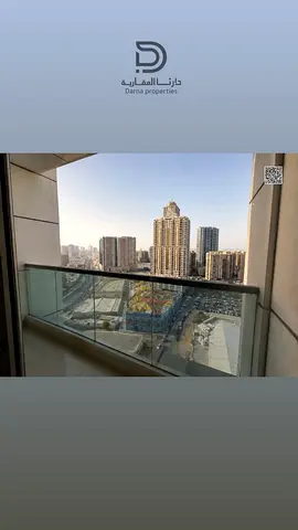 أقل سعر في السوق! شقة 1BHK فاضية بمساحة ضخمة (1279 قدم) في برج غلفا (A) | إطلالة مفتوحة على برج الساعة 🔥