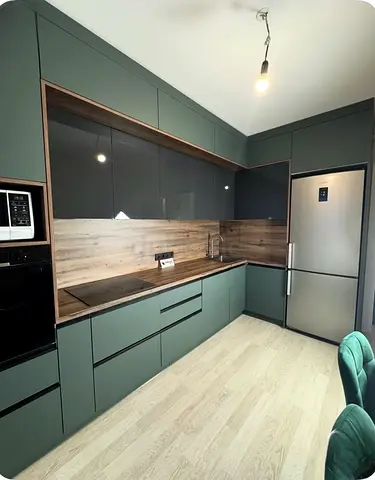 New Custom made kitchen cabinet | Modern Kitchen cabinet with island with warranty