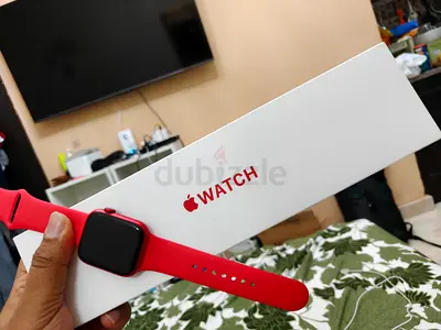 Apple Watch Series 8 LTE 45 Mm (Red) with Original Box - Good Condition