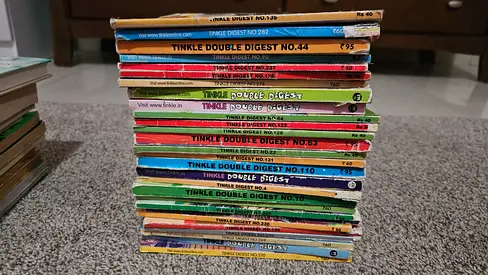 Collection: Sherlock Holmes, Enid Blyton Secret Seven and Tinkle Comics - Used Set