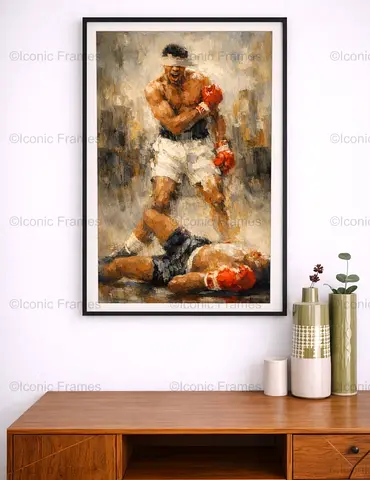 A3 Framed Art Print – لوحة فنية جاهزة بإطار أنيق