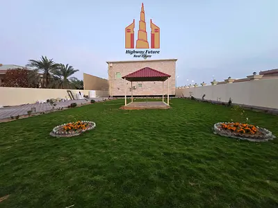 Corner plot land for sale very big size opposite Zahia city center Near mosque near Park just 1.5m