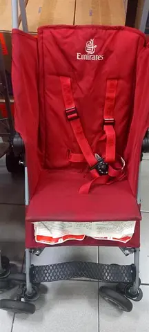 Red Lightweight Baby Stroller (Foldable, Travel)