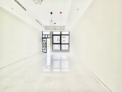 Brand new villa for annual rent - Al Hooshi, Sharjah - High-quality finishes - Smart home system -