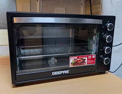 48L Geepas Electric Covection Oven