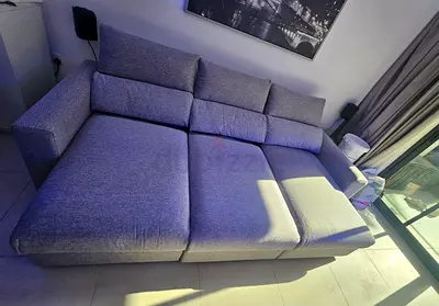 Ikea eskilstuna L shape sofa bed with storage