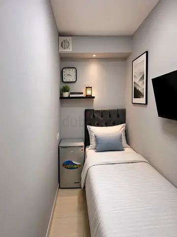 Partition for male for rent in Abu hail | abu hail