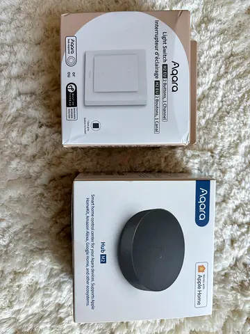 Aqara Hub and smart Light switch