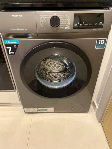 Hisense 7KG Front Load Washing Machine – Steam Inverter – Excellent Condition
