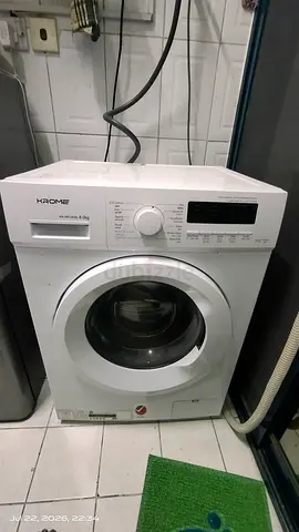 New krome 8kg Front Load Washing Machine - excellent Working Condition 4 month old