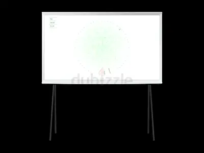 Samsung The Serif  TV on easel stand - 55 (white bezel)- 120 hz refresh rate