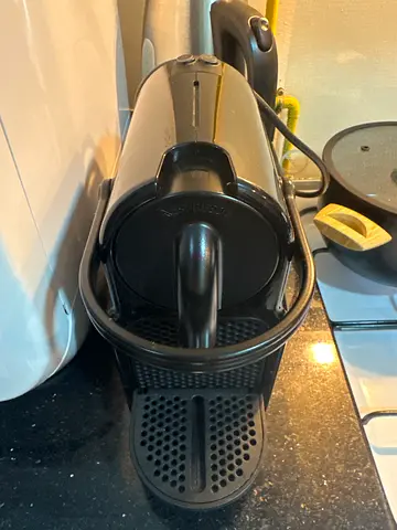 Used Nespresso-style Capsule Coffee Machine - Compact and Working