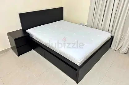 IKEA malam bed with mattress King size bed
