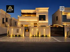 A unique opportunity to own a luxurious villa located on a corner lot directly opposite Al Qabail Ma