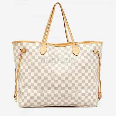 Louis Vuitton Damier Azur Canvas Neverfull GM Bag
