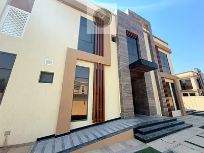 Brand New Family Villa for Annual Rental in Al Qoz Sharjah Five Master Bedrooms Modern Finishes Up to 12 Payments