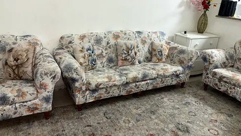 Sofas and carpet