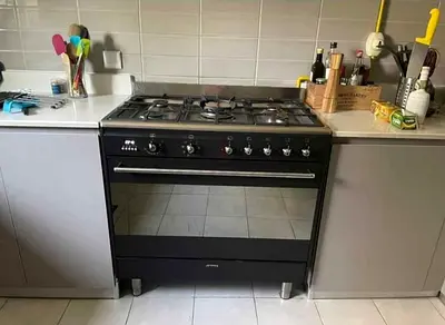 Smeg Top GasElectric Oven 90x60cm