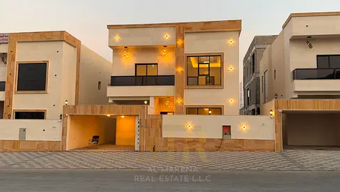 Luxury Modern Villa for Sale in Al Helio 2 | Prime Location on Al Helio Main Road | Central Kitchen | Registration Fees Included | Freehold