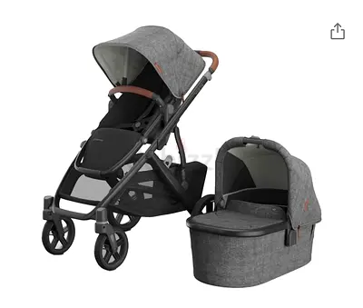 Uppa baby stroller with bassinette and seat - GREAT CONDITION AND PROFESSIONALLY CLEANED