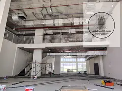 Excellent price for rent: fully equipped 3-story commercial building with 30 parking spaces
