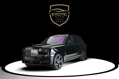 2 YEARS WARRANTY + SERVICE | REAR ENTERTAINMENT | TRI COLOR INTERIORINTERIOR | CULLINAN BLACK BADGE