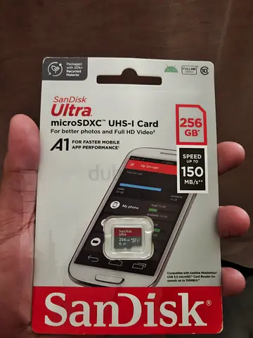 SanDisk Ultra 256GB microSDXC UHS-I Card - New in Pack