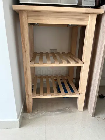 IKEA wooden kitchen stand (Can be used as cart as well)