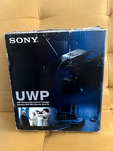 SONY UWP wireless microphone package