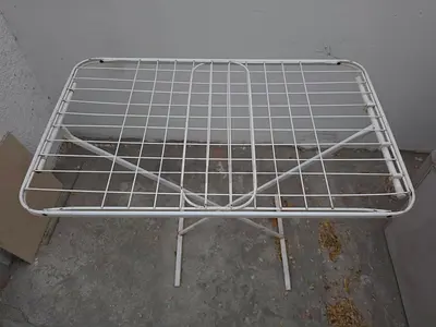 Foldable Metal Clothes Drying Rack - Compact and Portable