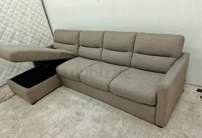 Marina home lshape sofabed with storage