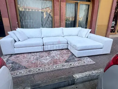 Eichholtz L Shape Sofa Beige