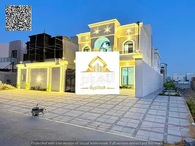 فيلا فاخرة بتصميم كلاسيكي 5 غرف مع مسبح ورووف على شارع الشيخ عمار مباشرة - الروضة 2