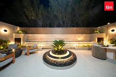 Luxury Terrace | Bonfire &amp; Fountain