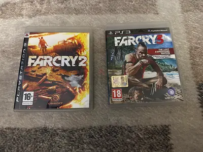 Pair of Far Cry 2  Far Cry 3 (PS3) - Good condition