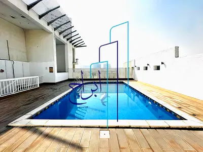 Luxury 3bhk 3bathroom with open view balcony with maidroom gym pool parking maintenance free rent 6