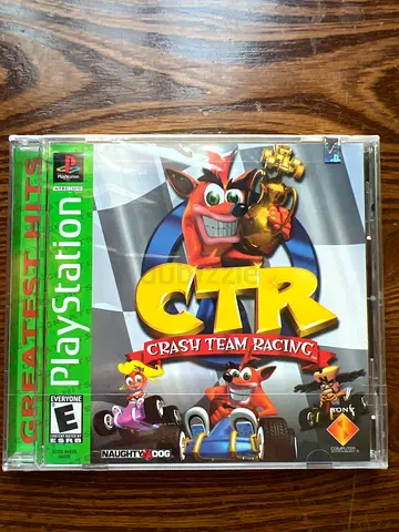 Crash Team Racing (PlayStation) - Original PS1 Game Disc in Case