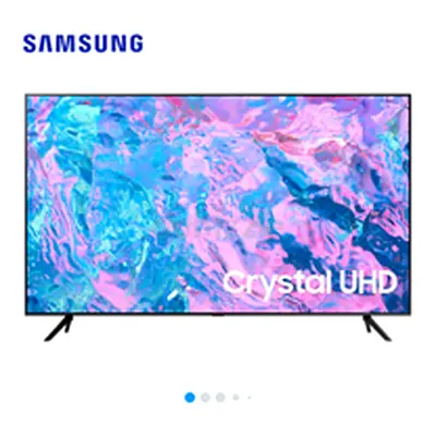 Samsung 75 inch TV Smart TV - 4K, 1 Year Warranty 75CU7000